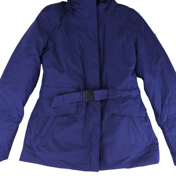The North Face Dunagiri Down Jacket NF0A2RF8 Belted Parka Women's Small Coat - Picture 4 of 10